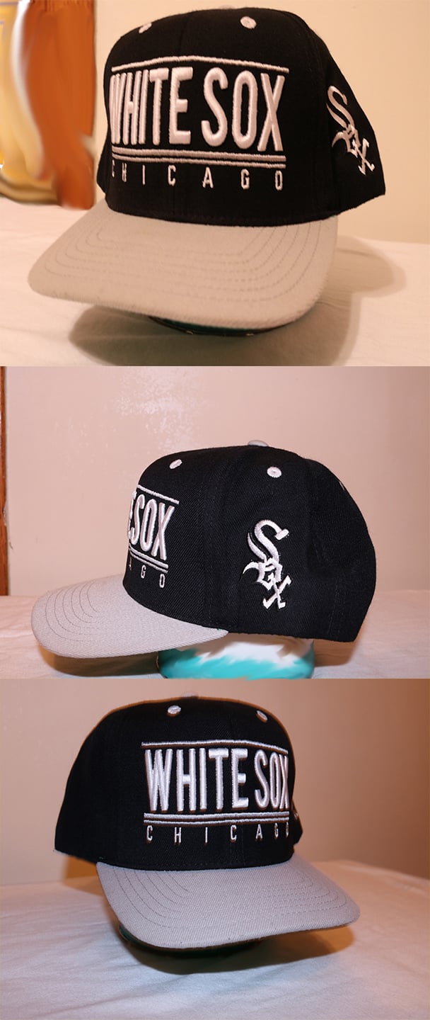 American needle white sox clearance snapback